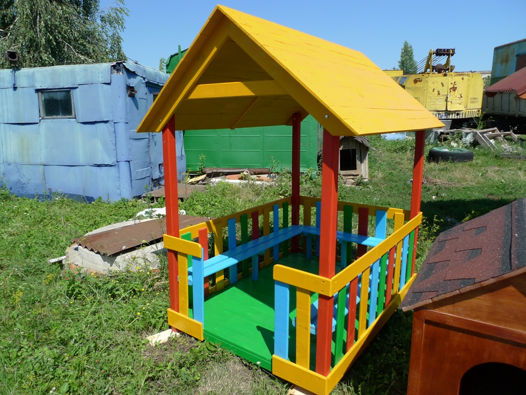 домик для детской площадки